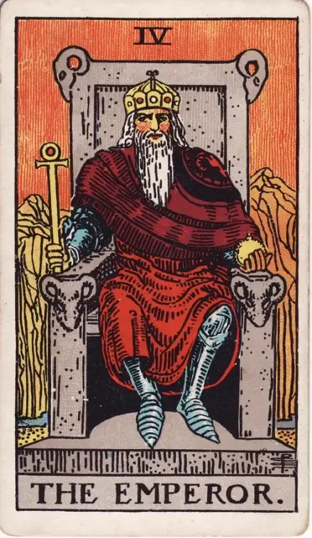 The Emperor tarot card (Rider–Waite–Smith)