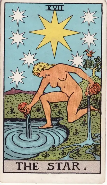 The Star tarot card (Rider–Waite–Smith)